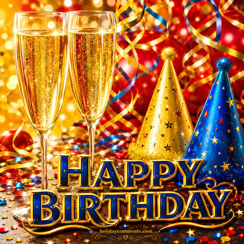 Birthday Toast image to share