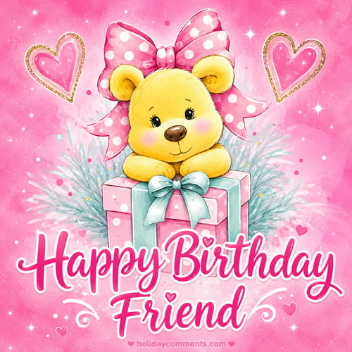 Happy Birthday Friend Birthday image to share