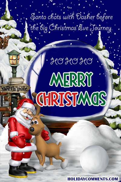 Chat With Dasher Christmas image to share