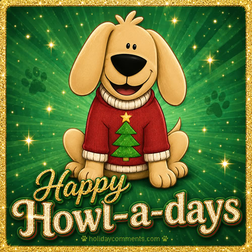 Howl A Days Christmas image to share