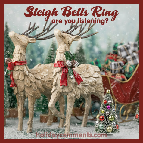 Sleigh Bells Ring Christmas image to share