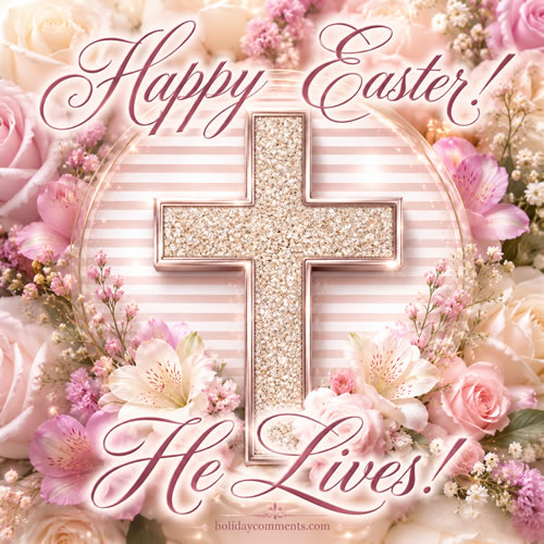 He Lives Easter image to share