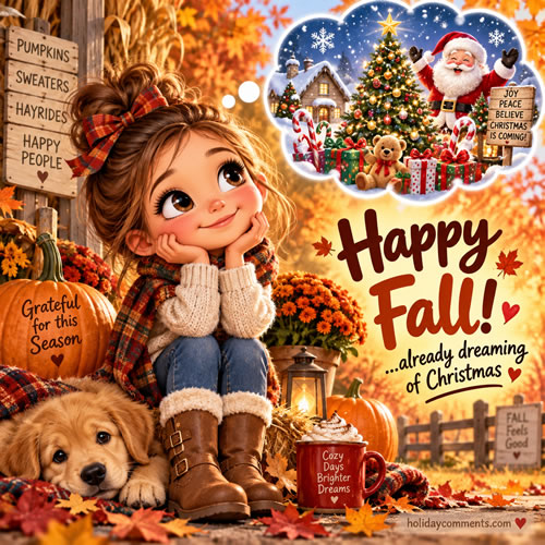 Fall Christmas Dream Fall image to share