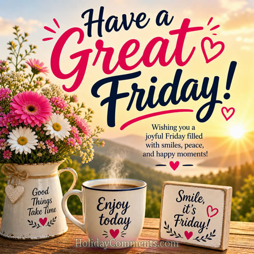 Have a Great Friday Friday image to share