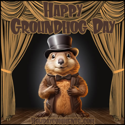 Happy Groundhog Day Groundhog Day image to share