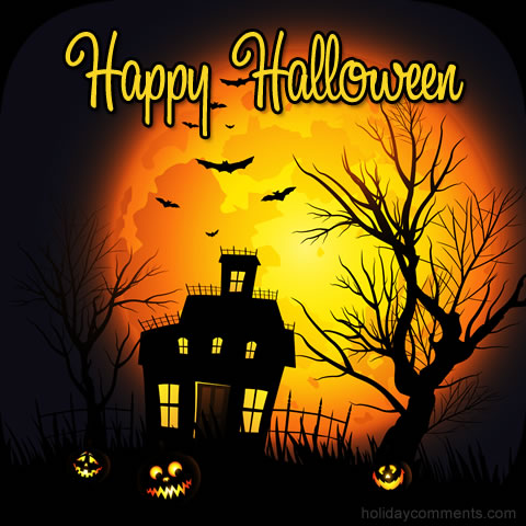 Halloween House Halloween image to share