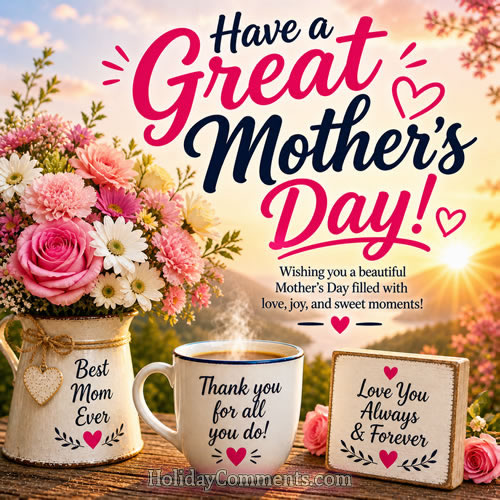 Great Mother's Day Mothers Day image to share