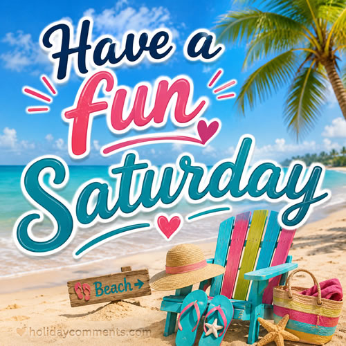 Have a Fun Saturday Beach Saturday image to share