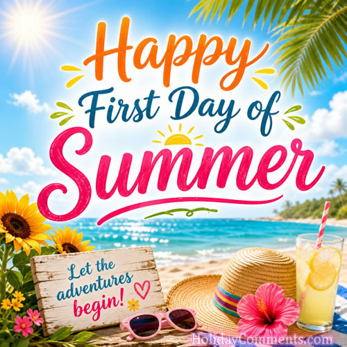 First Day of Summer Summer image to share