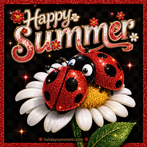Summer Ladybug Summer image to share
