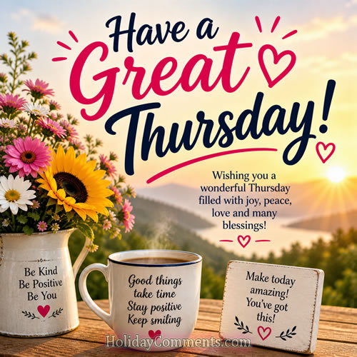 Have a Great Thursday Thursday image to share