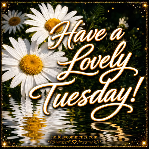 Have a Lovely Tuesday Tuesday image to share
