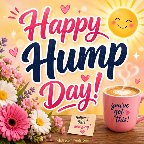 Happy Hump Day Wednesday Wednesday image to share