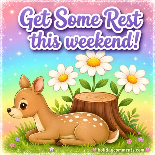 Fawn Rest Weekend image to share
